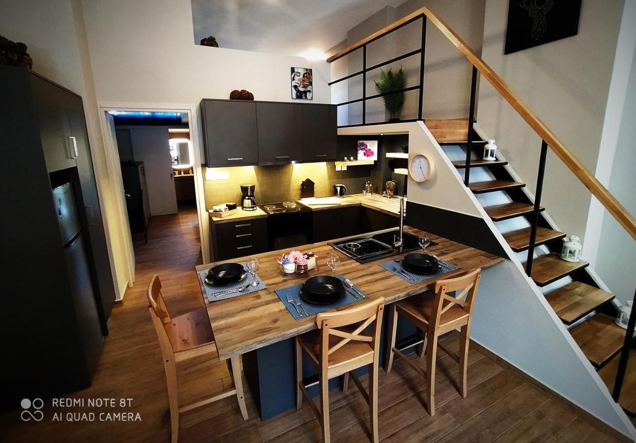Apartamento Key For Kiato House-Modern Loft Design Exterior foto